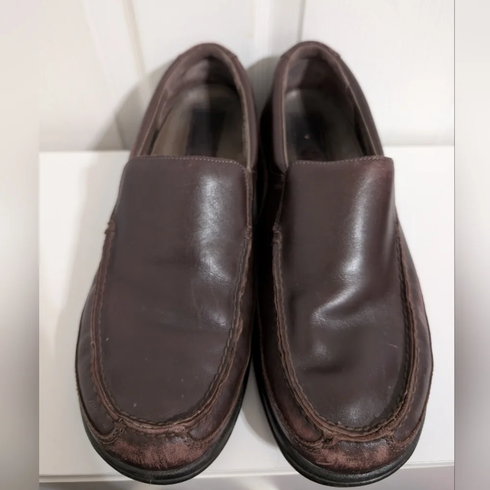 Dansko Wayne Mens Shoes Size EU 47 US 13.5-14 Brown Leather Comfort